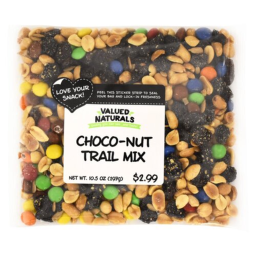 Valued Naturals Choco-Nut Trail Mix, 10.5 oz