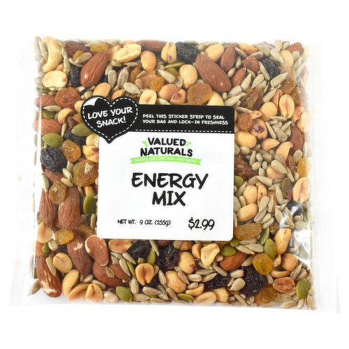 Valued Naturals Energy Mix, 9 oz