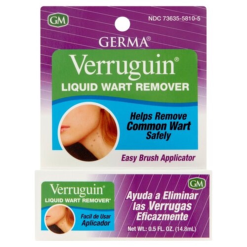 Germa Verruguin Liquid Wart Remover, 0.5 fl oz