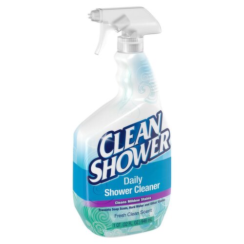 Clean Shower Fresh Clean Scent Daily Shower Cleaner, 1 qt