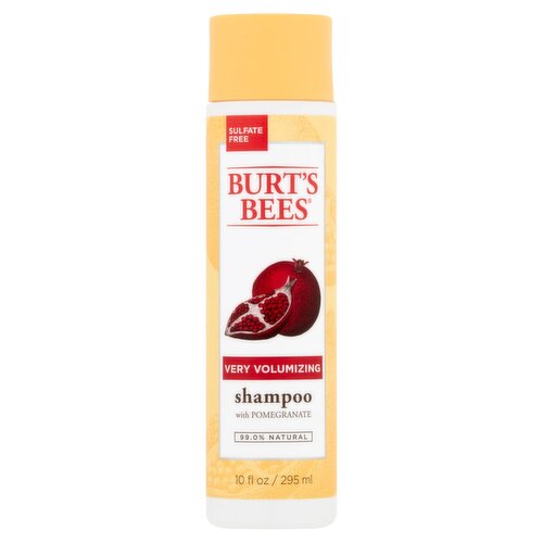 Burt's Bees Very Volumizing Shampoo with Pomegranate, 10 fl oz