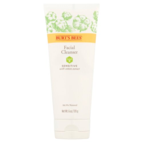Burt's Bees Sensitive Facial Cleanser, 6 oz