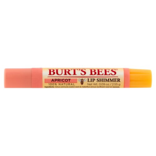 Burt's Bees Apricot Lip Shimmer, 0.09 oz