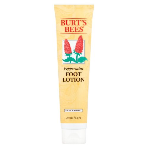 Burt's Bees Peppermint Foot Lotion, 3.38 fl oz