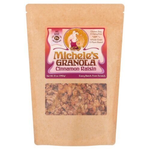 Michele's Granola Cinnamon Raisin Granola, 12 oz