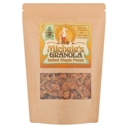 Michele's Granola Salted Maple Pecan Granola, 12 oz