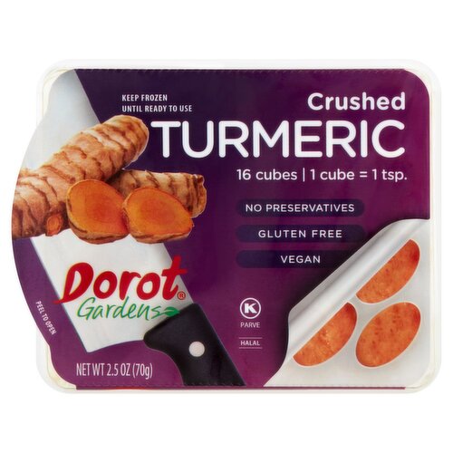 Dorot Gardens Crushed Turmeric, 16 count, 2.5 oz