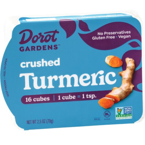 Dorot Gardens Crushed Turmeric, 16 count, 2.5 oz