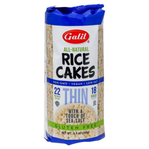 Galil Rice Cakes, 18 count, 3.5 oz