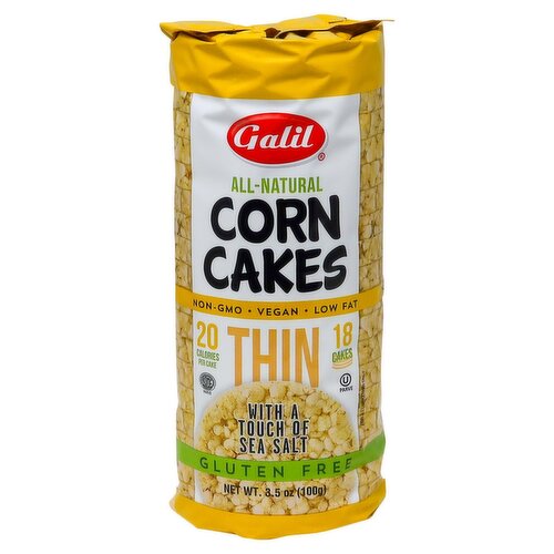 Galil Thin Corn Cakes, 18 count, 3.5 oz