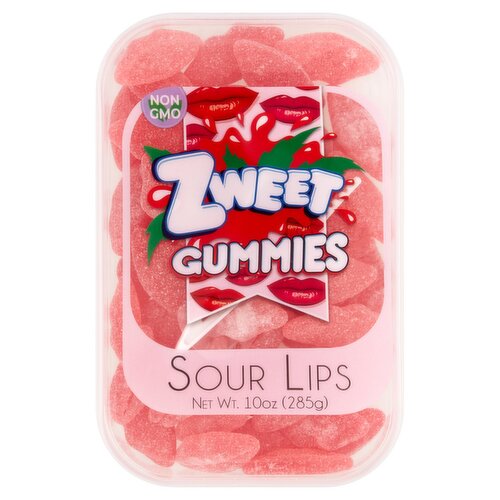 Zweet Sour Lips Gummies, 10 oz