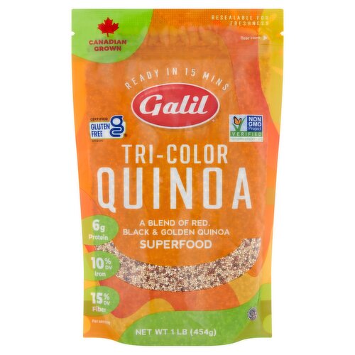 Galil Tri-Color Quinoa, 1 lb