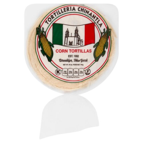 Tortilleria Chinantla Corn Tortillas, 28 oz