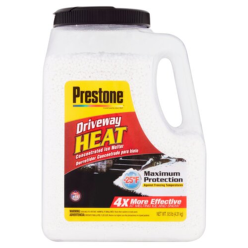 Prestone Driveway Heat Concentrated Ice Melter, 9.5 lb