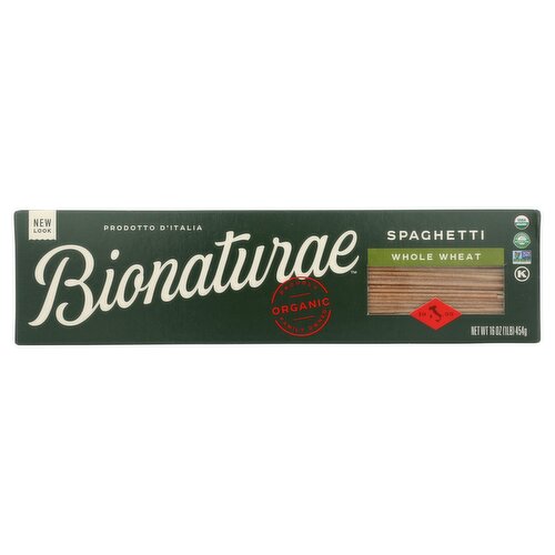 Bionaturae Whole Wheat Spaghetti, 16 oz