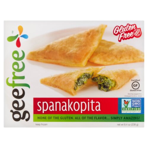 Geefree Spanakopita, 8.4 oz