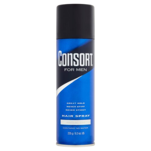 Consort Regular Hold Hair Spray for Men, 8.3 oz