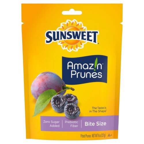 Sunsweet Amaz!n Bite Size Pitted Prunes, 8 oz