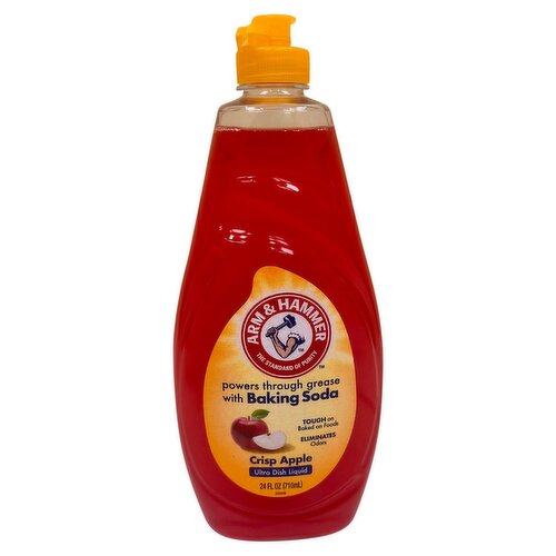 Arm & Hammer Crisp Apple Ultra Dish Liquid, 24 fl oz