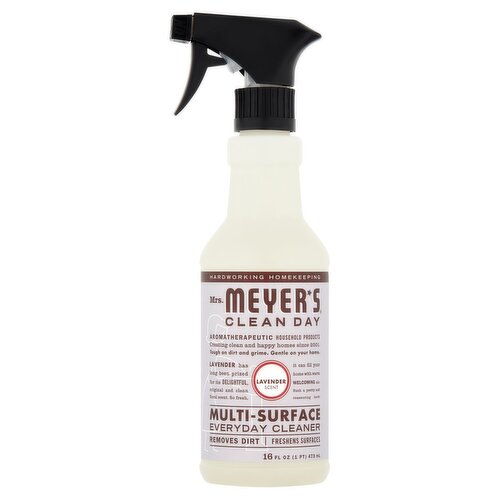 Mrs. Meyer's Clean Day Lavender Scent Multi-Surface Everyday Cleaner, 16 fl oz