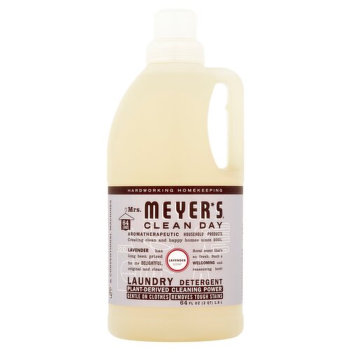 Mrs. Meyer's Clean Day Lavender Scent Laundry Detergent, 64 fl oz