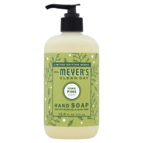 Mrs. Meyer's Clean Day Iowa Pine Scent Hand Soap, 12.5 fl oz