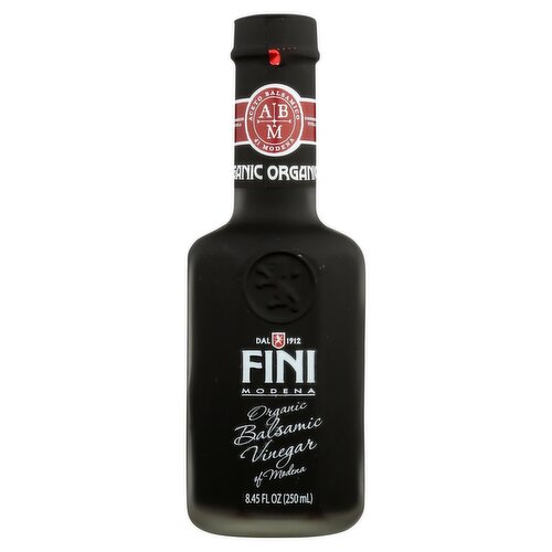 Fini Organic Balsamic Vinegar of Modena, 8.45 fl oz