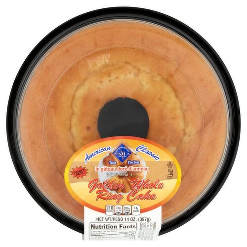 American Classic Gourmet Golden Whole Ring Cake Family Pack, 14 oz