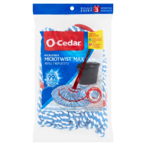 O-Cedar MicroTwist Max Microfiber Twist Mop