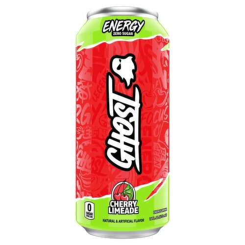 Ghost Zero Sugar Cherry Limeade Energy Drink, 16 fl oz