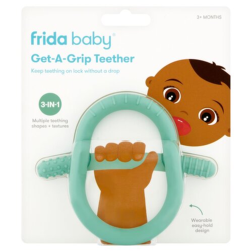 Frida Baby Get-A-Grip Teether, 3+ months