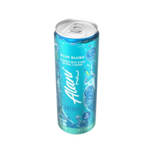 Alani Nu Energy Drink Blue Slush 12 Fl Oz
