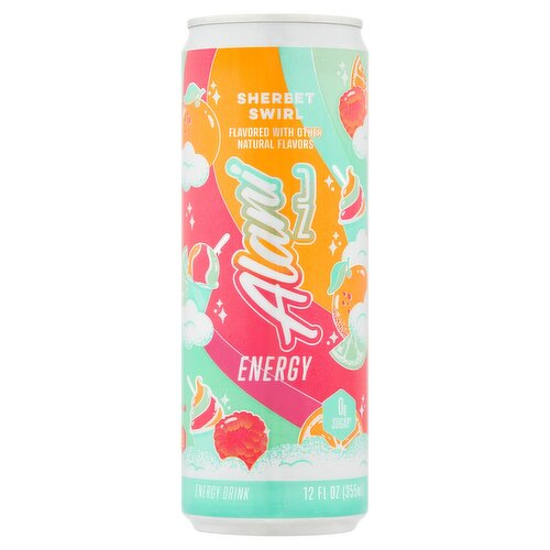 Alani Sherbet Swirl Energy Drink, 12 fl oz