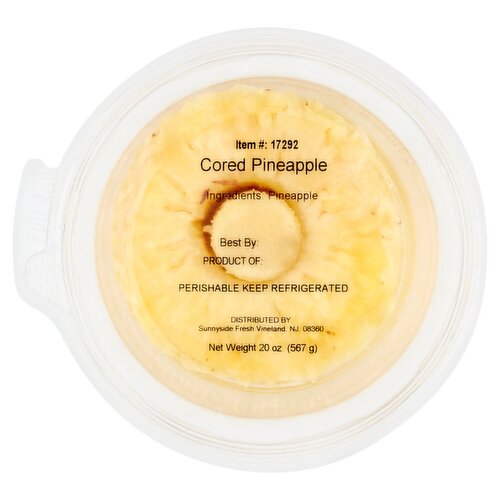 Sunnyside Fresh Pineapple Rings, 14 oz