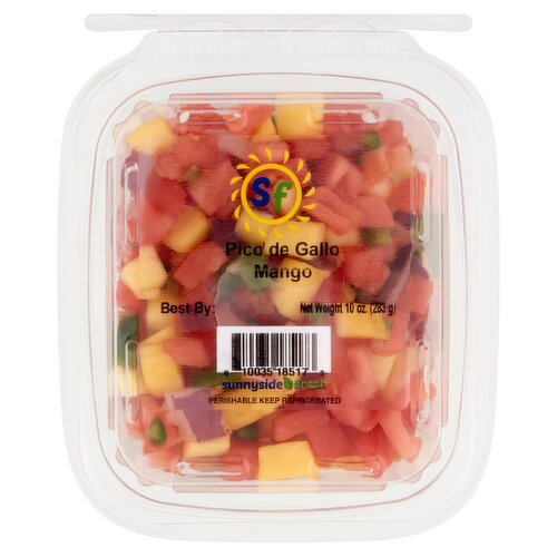 Sunnyside Fresh Mango Pico De Gallo, 10 oz