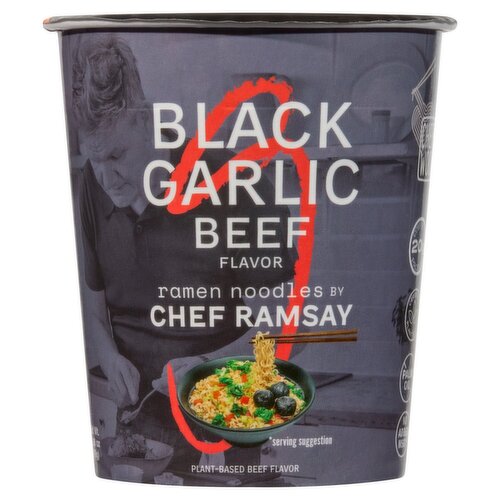 Chef Ramsay Black Garlic Beef Flavor Ramen Noodles, 2.68 oz
