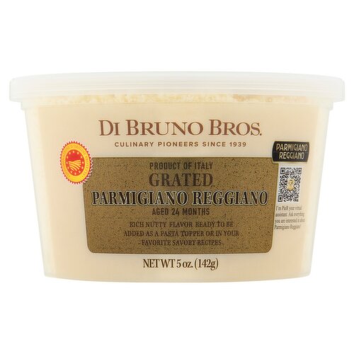 Di Bruno Bros. Grated Parmigiano Reggiano, 5 oz