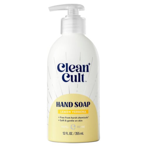 Cleancult Lemon Verbena Hand Soap, 12 fl oz