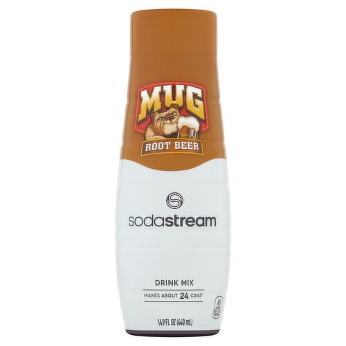 Sodastream Mug Root Beer Drink Mix, 14.9 fl oz