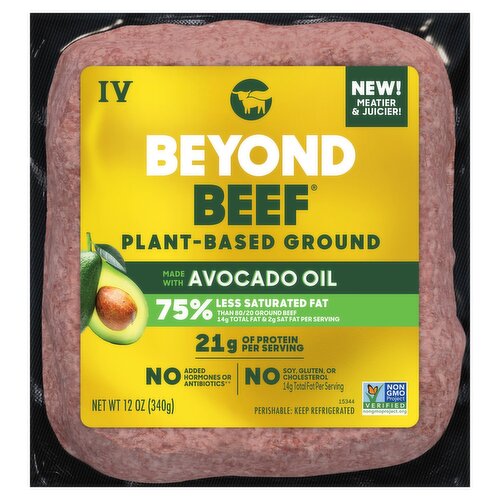 Beyond Beef Plant-Based Ground Beef, 12 oz