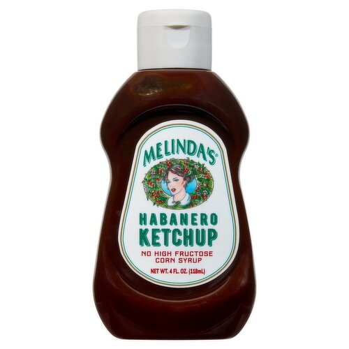 Melinda's Habanero Ketchup, 4 fl oz