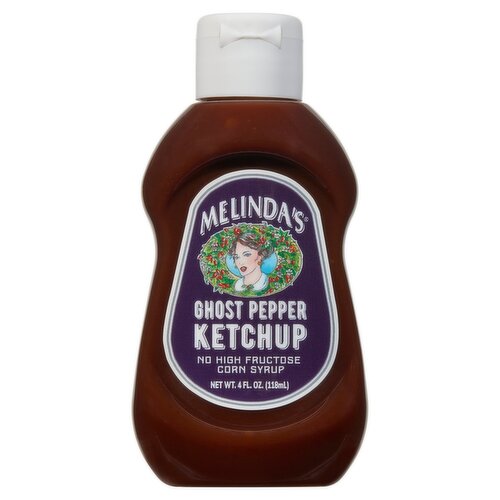 Melinda's Ghost Pepper Ketchup, 4 fl oz