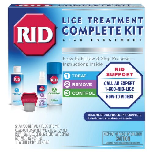 Rid Lice Treatment Complete Kit