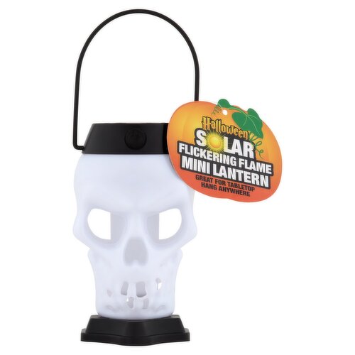 Shawshank LEDz Halloween Solar Flickering Flame Mini Lantern