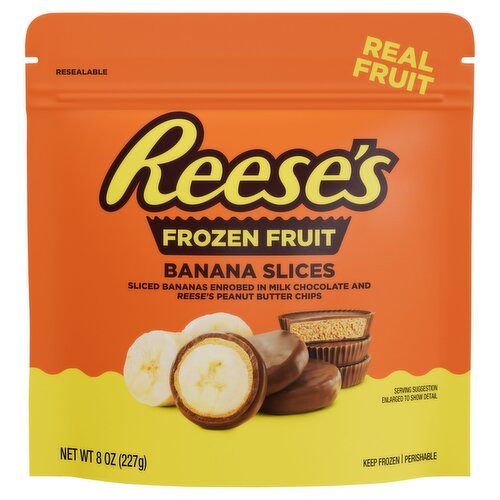 Reese's Banana Slices Frozen Fruit, 8 oz