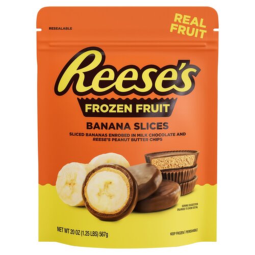 Reese's Banana Slices Frozen Fruit, 20 oz