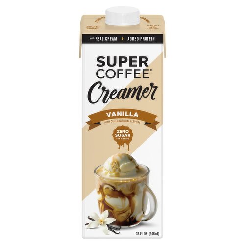 Super Coffee Vanilla Creamer, 32 fl oz