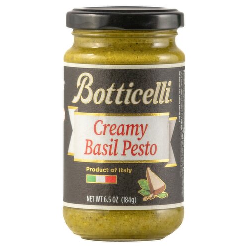 Botticelli Creamy Basil Pesto, 6.5 oz