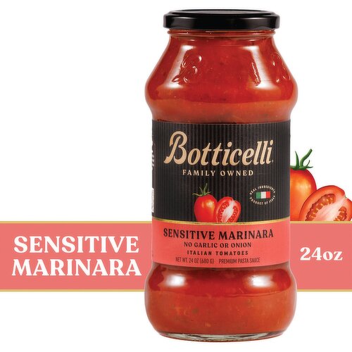 Botticelli Sensitive Marinara Premium Pasta Sauce, 24 oz