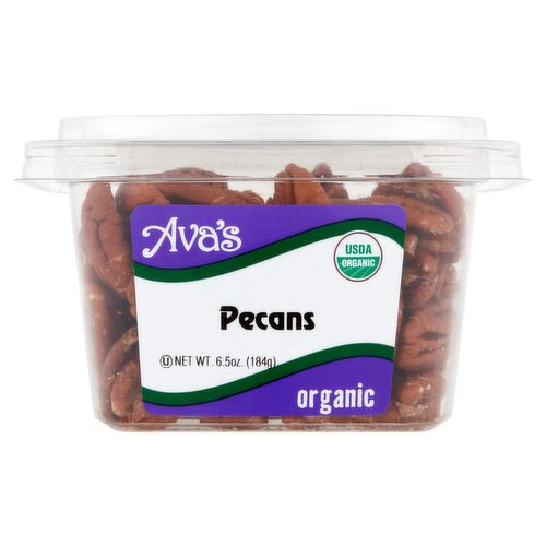 Ava's Organic Pecans, 6.5 oz